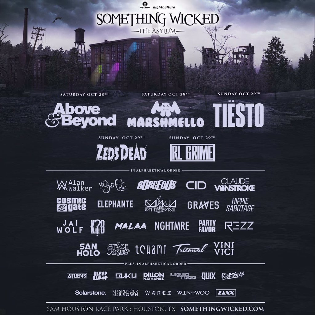 aionia_life's tweet image. Ticket giveaway anyone?

How about a chance to win 2 GA tickets to Something Wicked??

To enter:
1) RETWEET
2) FOLLOW @GoodVibesPrsnts 

😈😈