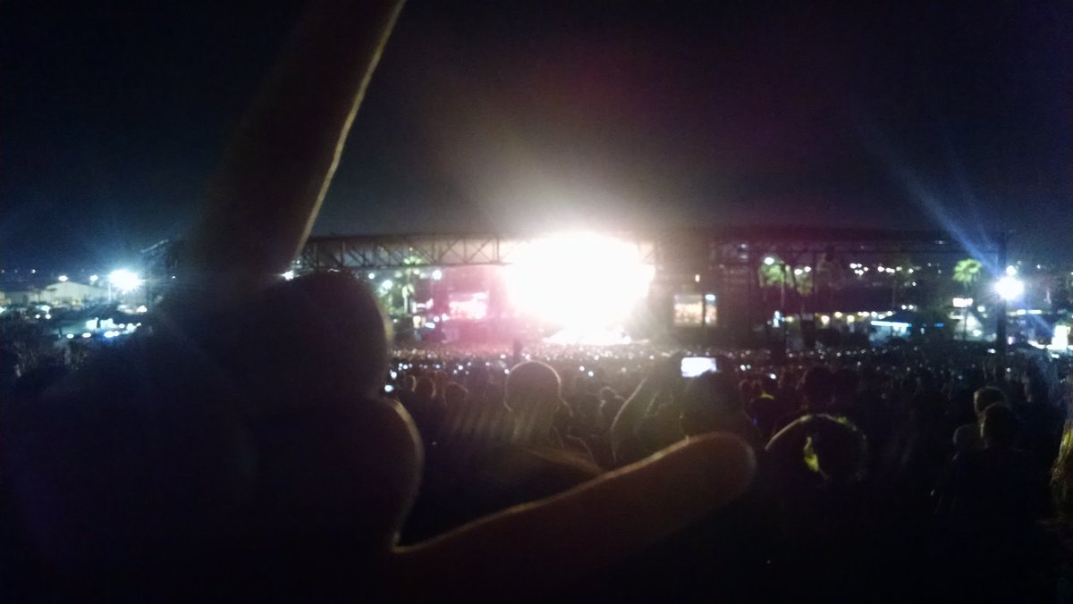 Rocking out at the #GreenDay concert in @westpalmbch! :) <a href="/AP98345/">Gg Ajo</a>