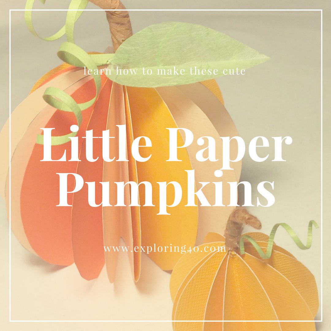 ExploringForty's tweet photo. Learn how to make these little paper #pumpkins https://t.co/xbFkKp0LiB #diy #crafts #Fall #Halloween #crafty #papercrafts #falldecorations https://t.co/nH5EMmmPDv