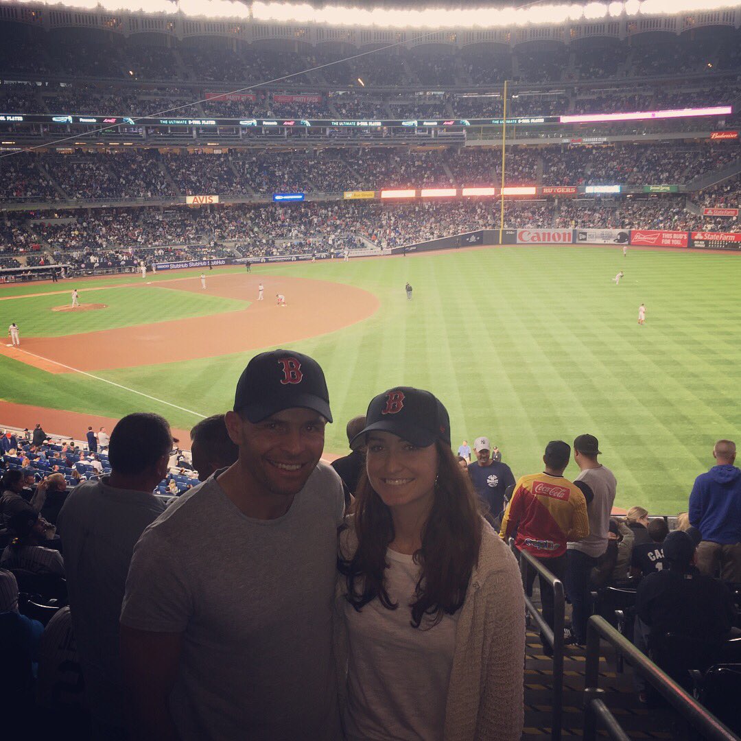 Great night at Yankee Stadium despite my beloved Red Sox getting smashed 9-2. Atmosphere was electric