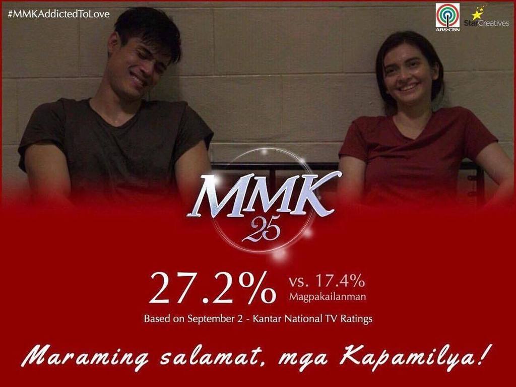 StarCreativesTV's tweet photo. Maraming salamat, mga Kapamilya! #MMKAddictedToLove #MMK25 https://t.co/V9w8X1kui7