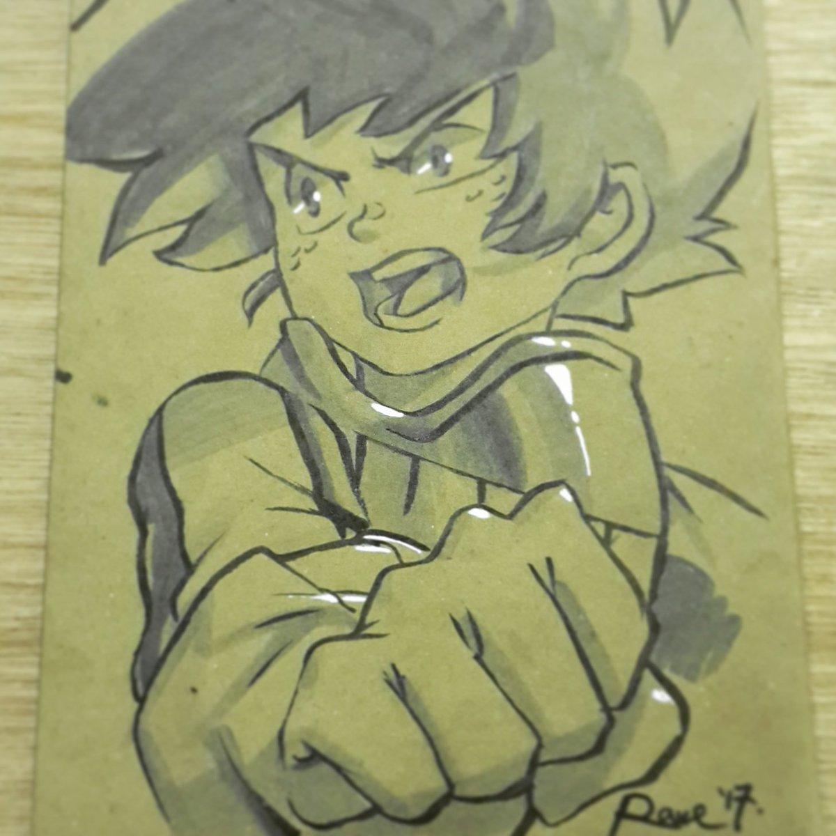 _delarave's tweet photo. #bnha #deku #commission from #comifuro9 yesterday : >

#sketch #fanart https://t.co/o71LOoNYUW