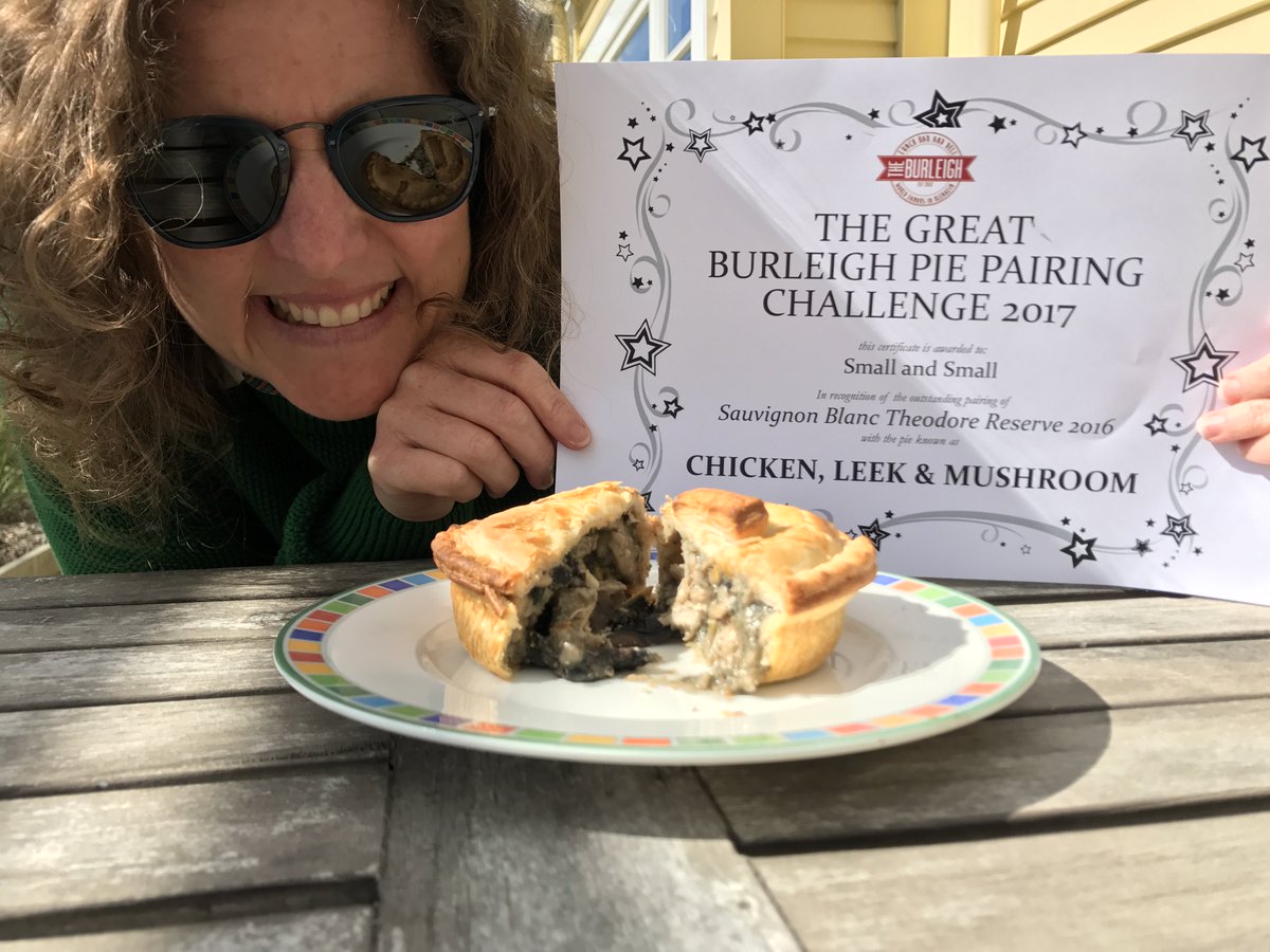 BillSmall1's tweet photo. Pretty much the bestest award we've ever received! 

Big thanks to Jane, Rod and all involved with the Great Burleigh Pie Challenge. https://t.co/XZopcXDEz4