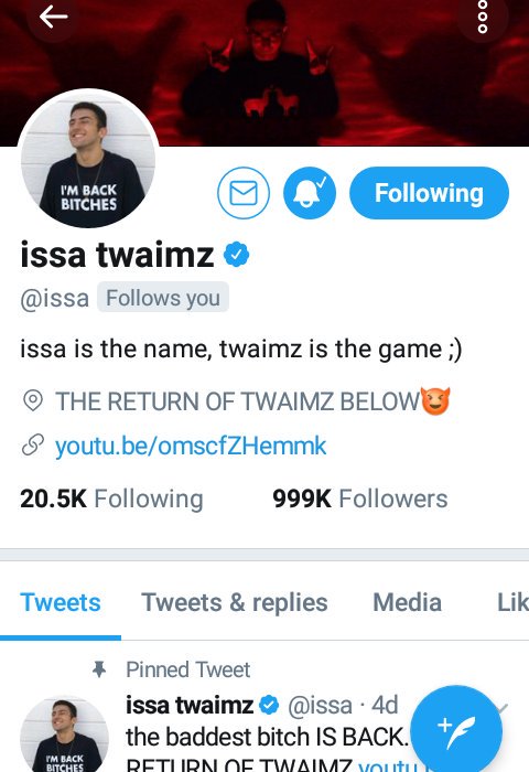 slayinissa's tweet photo. STILL CAN'T BELIEVE THIS IS REAL LIKE HE KNOWS WHO I AM AND I EXIST 😩😭 https://t.co/sl9Ei8XFTJ