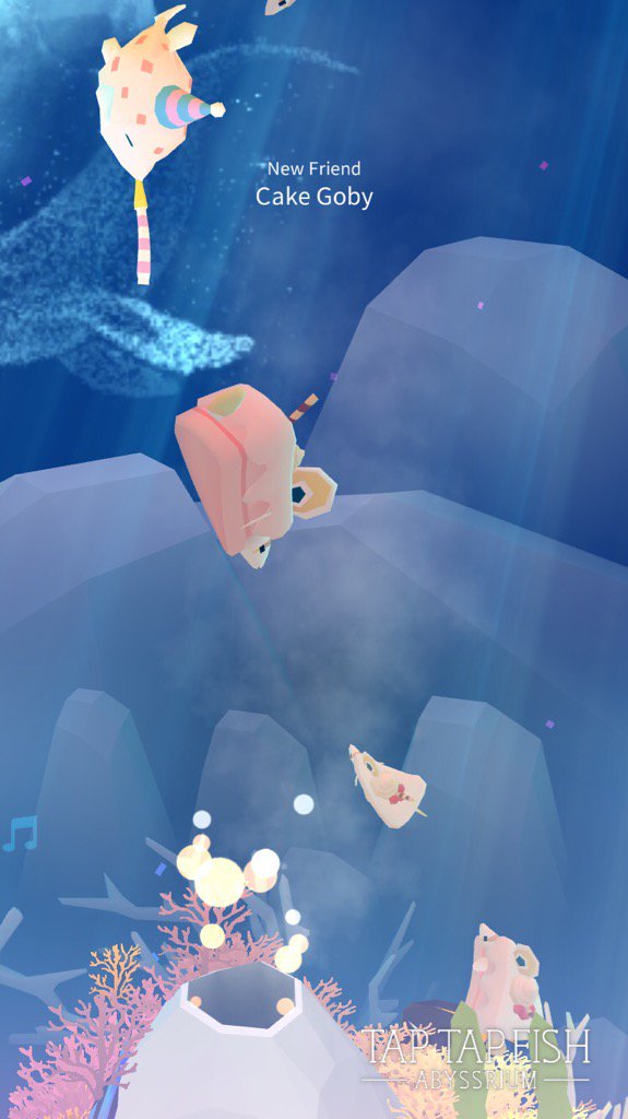 Life_Of_Dancing's tweet photo. My Cake Goby:) 
#taptapfish
Download: https://t.co/RTkYGbnwFL https://t.co/4JKKl59IFd
