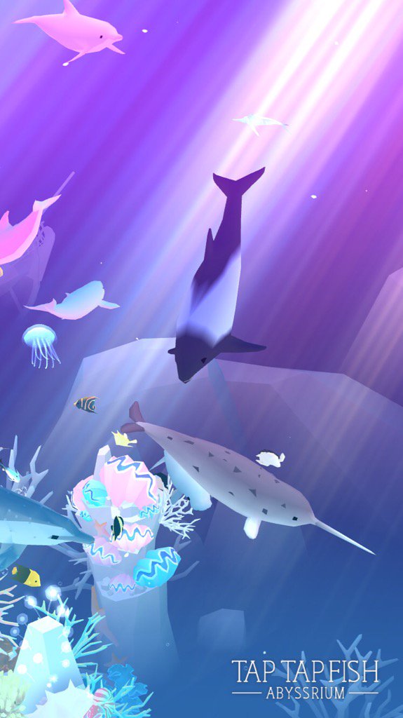 millaaby's tweet photo. 私のイロワケイルカ:) 
#taptapfish
Download: https://t.co/8Bi4uM0iAL https://t.co/jtfnuamDXe