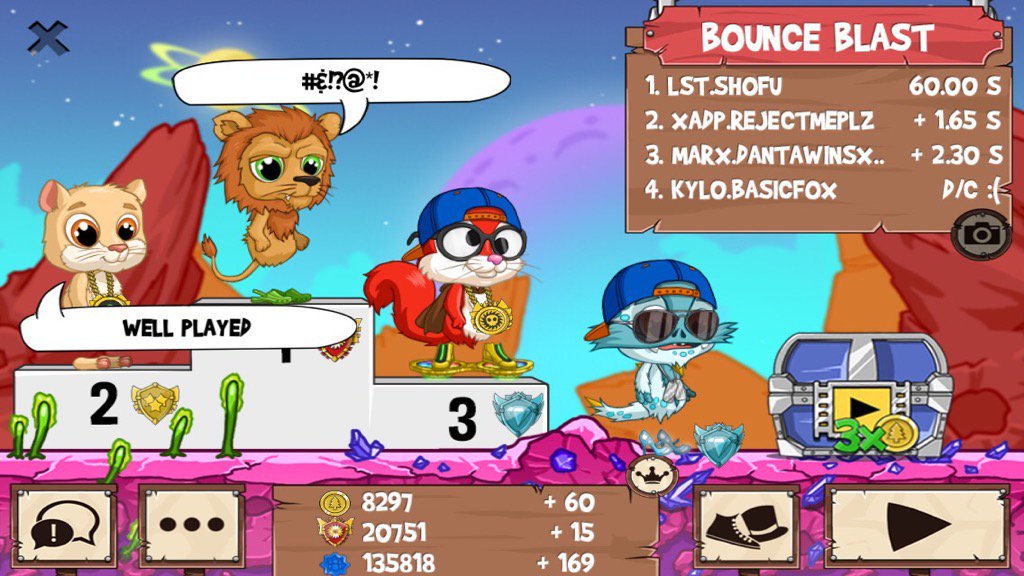 odelisandwich's tweet photo. Get on my level, son! #funrun2 #REJECTMEPLZ #DANTAWINSxMPH #Basicfox https://t.co/0NPtx4pgyZ