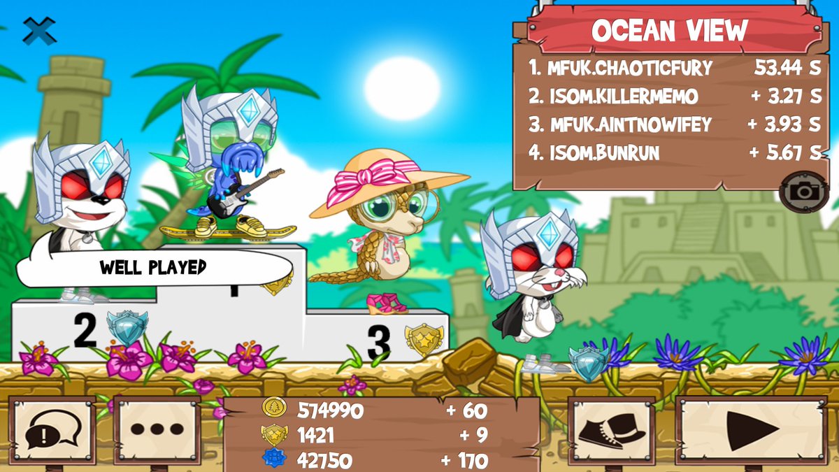 Chaoticfury2's tweet image. Get on my level, son! #funrun2 #killermemo #Aintnowifey #BunRun