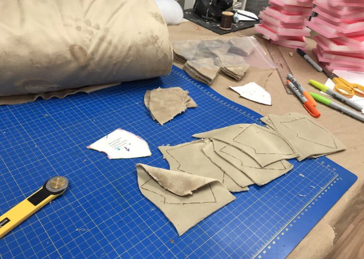 So of all the things I figured I'd be doing when I woke up this morning, mass producing puppets was not on the list.