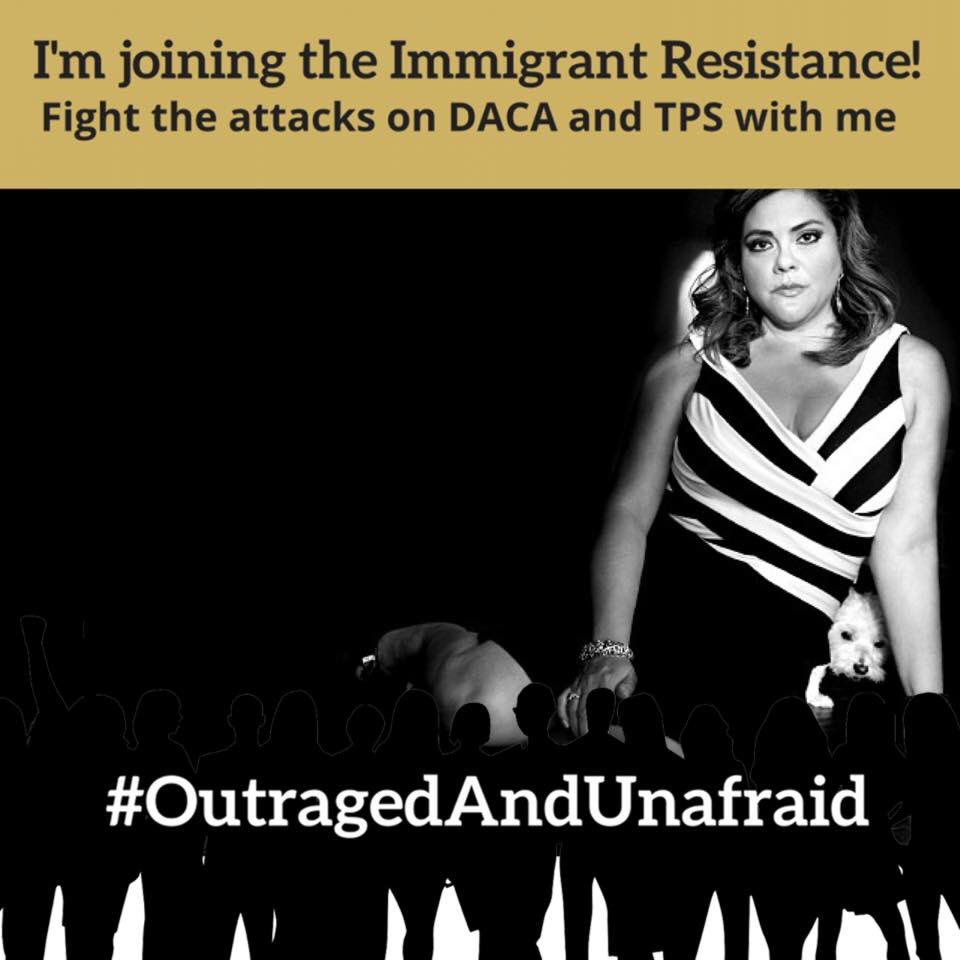 Rosa360's tweet photo. #OutragedAndUnafraid #DefendDACA #DefendDREAMers https://t.co/3t3QYh9CWZ