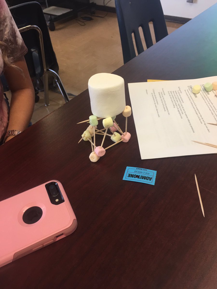 familyhefner's tweet photo. First day of PAP Geometry! Marshmallow and toothpick towers @echstylerisd #lovingtheteachinglife #echsrocks #ilovegeometry https://t.co/6Vt3ZHwrkv
