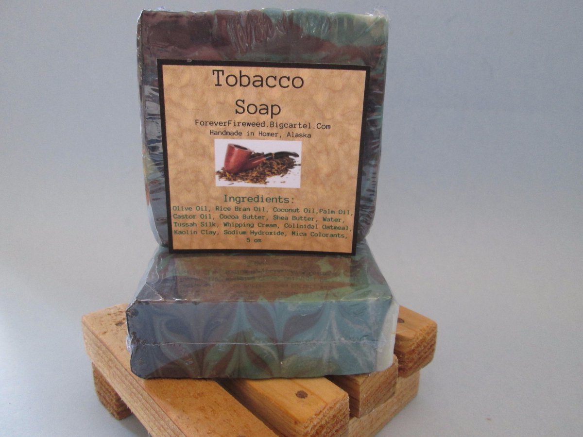 FFireweed's tweet photo. Tobacco Scented Bar Soap
https://t.co/MWp5GLzB0p
https://t.co/uYOfzVJpvZ https://t.co/PS1eHv6LOu
