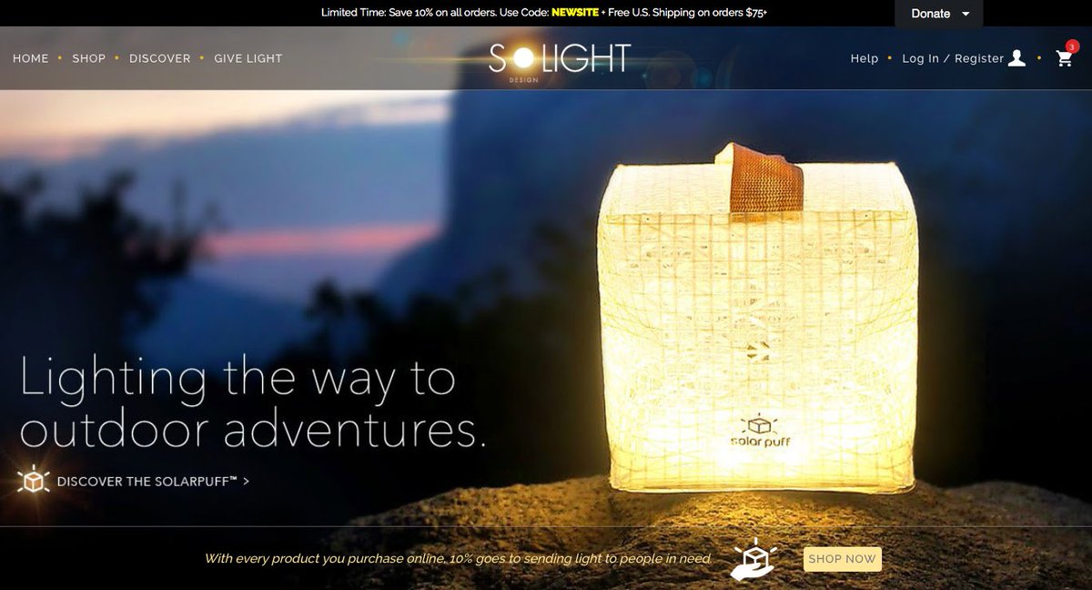 SolightDesign's tweet photo. Check out our new site: https://t.co/LedFktucCT and save 10% with Code: NEWSITE + Free U.S. Shipping! #Solar #SolightDesign https://t.co/WK02j1GEvP
