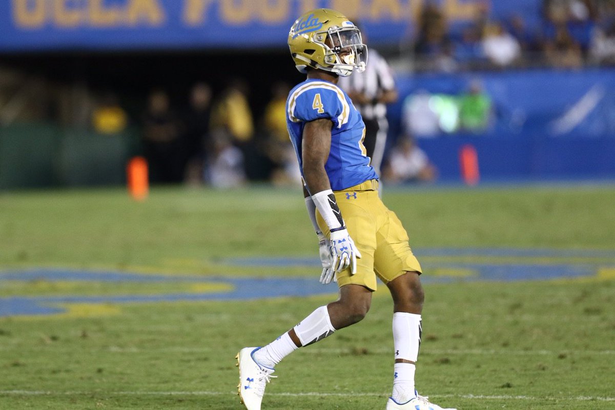 UCLAFootball's tweet photo. UCLA 45
Texas A&amp;M 44 

0:43 seconds left in the game.

#BeatTheAggies l #GoBruins https://t.co/Ron7qEp3ox