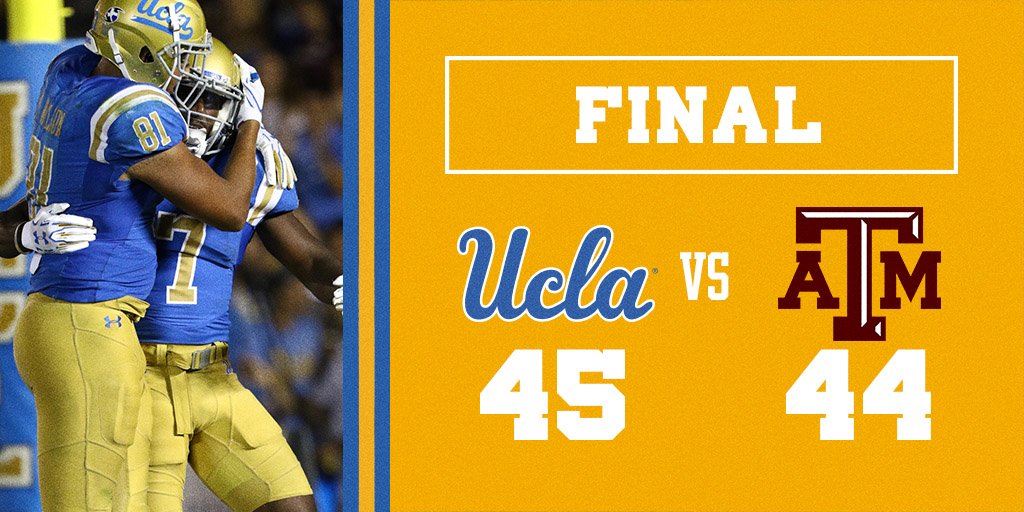 UCLA Football tweet media