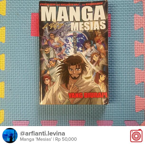 A_Leviina's tweet photo. Selling Manga 'Mesias' Rp 50,000 https://t.co/rJ89uum0gb #carousell @carousell_id https://t.co/nHTF2eQGSs