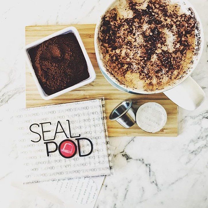 CremaJoe's tweet photo. Regram @astickysituation_ "Now I can have my favourite coffee AND stop filling landfill with pods!!
#waronwasteau #sealpod #nespresso #home… https://t.co/KY7ClIU579