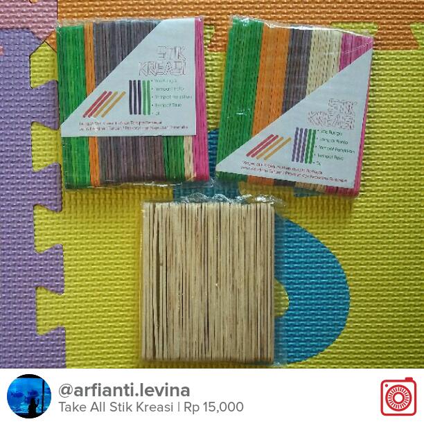 A_Leviina's tweet photo. Selling Take All Stik Kreasi Rp 15,000 https://t.co/NiQ4vbRENh #carousell @carousell_id https://t.co/UzDpjIfK7f