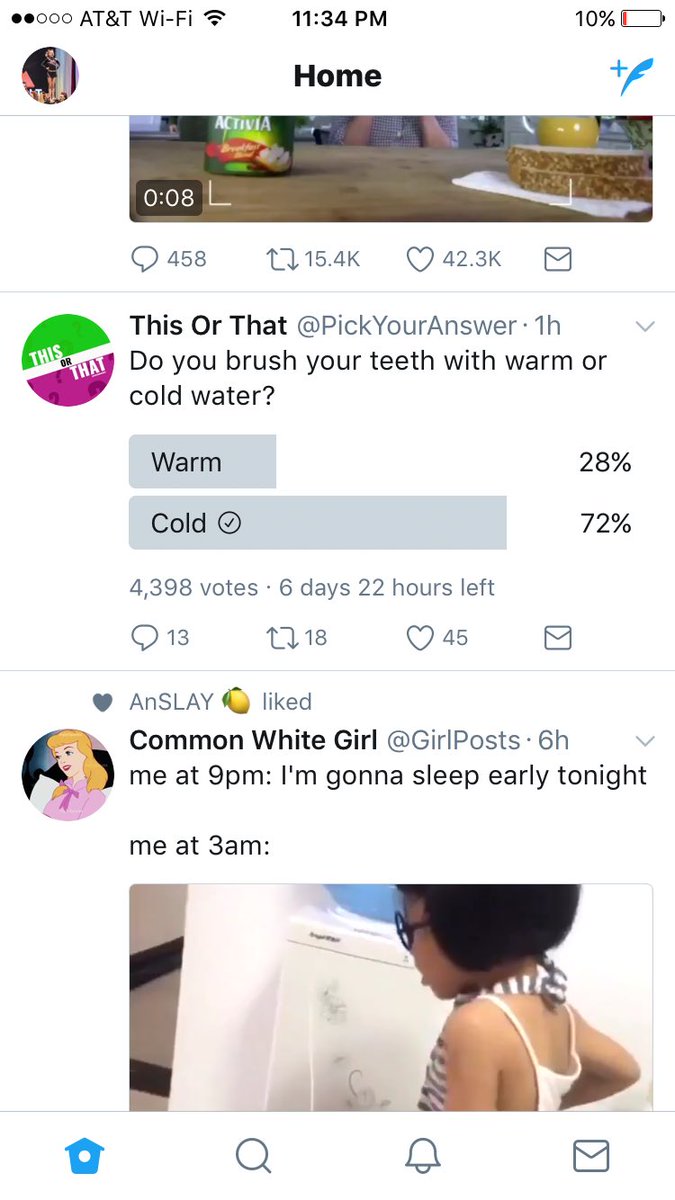 Bean_beeaann's tweet photo. Excuse me but what?! Why would you brush your teeth with warm water🤔 https://t.co/xy9vtoe2d9