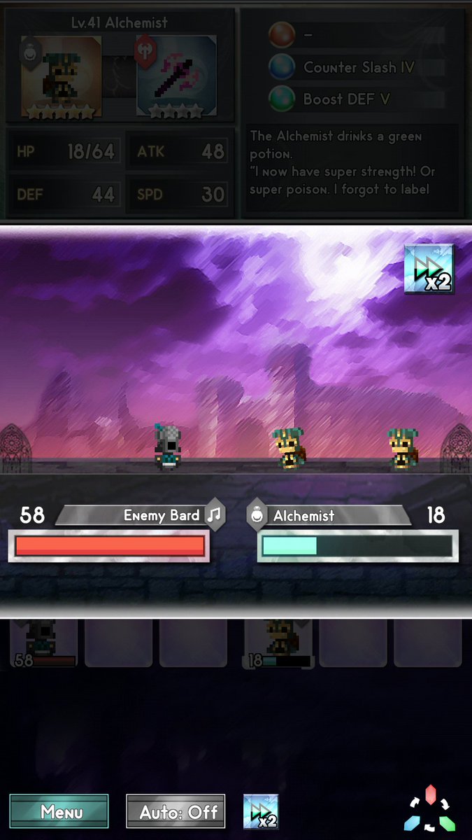 ThisisnotScrump's tweet photo. @SeanYoungSG had some weird interqctions. Characters doubled over each other and I had a clone alchemist https://t.co/fjP6ozaOf0
