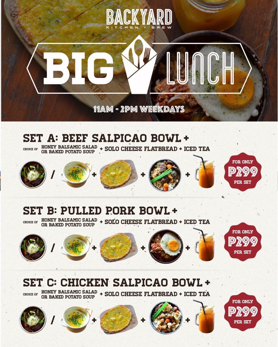 UP_TownCenter's tweet photo. Go big or go home. Of course, we go big! #BackyardPH #UPTCLovesYou https://t.co/GzMACJWfxu
