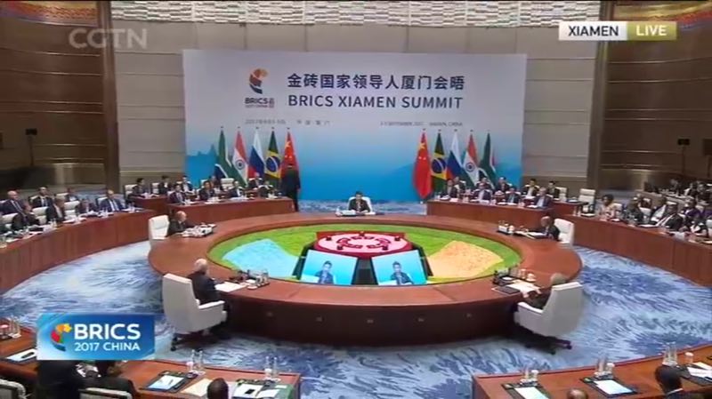 #XiJinping: China will set aside 500 million yuan ($76 mln) for economic and technological cooperation and exchanges among #BRICS countries