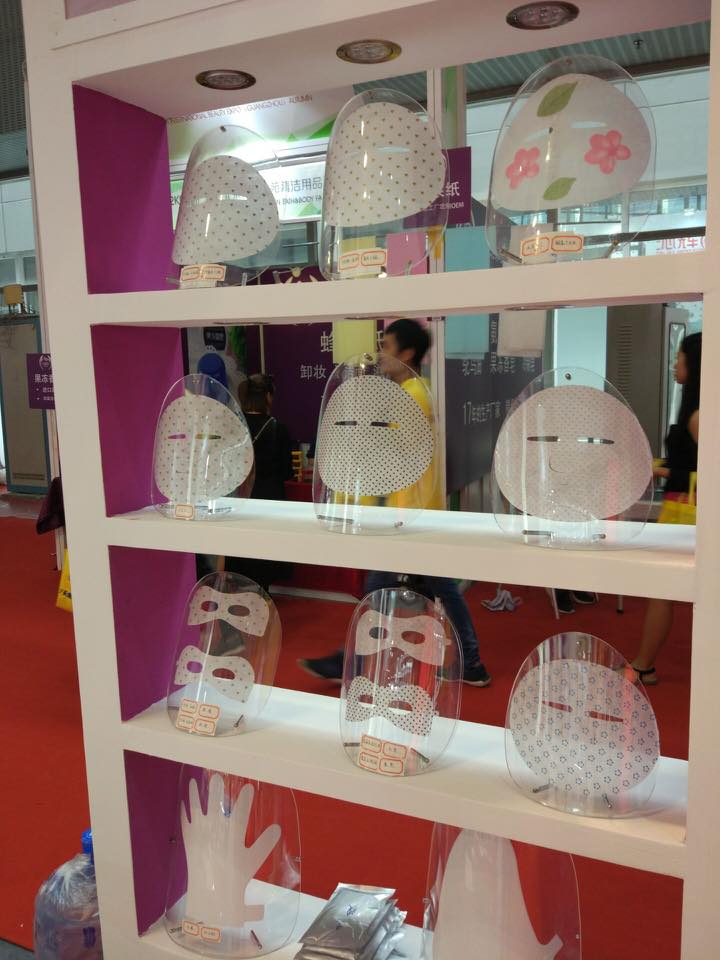 MaskPaper's tweet image. This is the Beauty exhibition in Guangzhou, we are the facial mask paper manufacturer