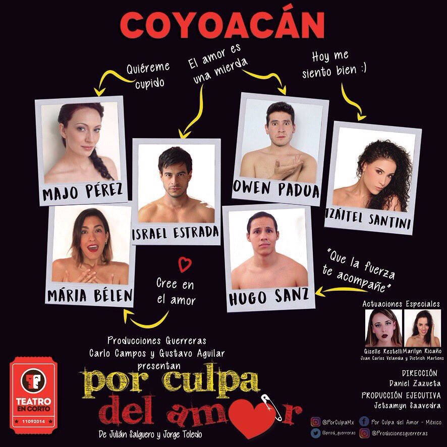 MarinaWallberg's tweet photo. Gracias @teatroencorto #PorCulpaDelAmor e @Ironiastc excelentes opciones @FranciscoRubio_ #bajolosreflectores https://t.co/5eLrIOiLQr