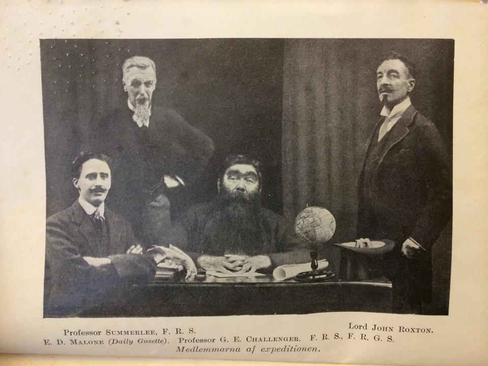 HowardOstrom's tweet photo. From left to right: W.H. Ransford, Patrick Forbes, Arthur Conan Doyle, and Patrick Forbes again. https://t.co/GO25BymrUJ
