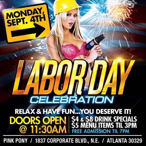 showbars's tweet photo. REMINDER: #PinkPony @showbars is OPEN Mon Labor day 11:30am! #pinkponyatlanta #atlstripclubs #atlnightlife #atlevents #labordayatl #ATL https://t.co/yrqrFn4pbC