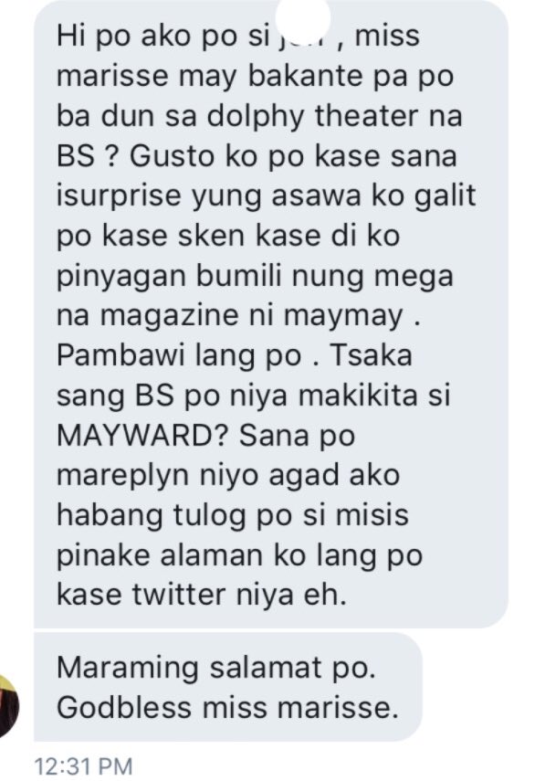 MsMarisseGarcia's tweet photo. Ang sweet naman ng hubby nia! 
https://t.co/DEZFZK1seo

-
LABAN MAYWARDS
#PushAwardsMayWards https://t.co/L04JcShc3W