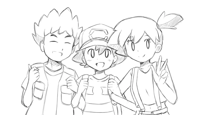 Celebrating Brock and Misty's return with a livestream finishing this up tomorrow! Join the stream or watch here:
https://t.co/CpnvBFribD 