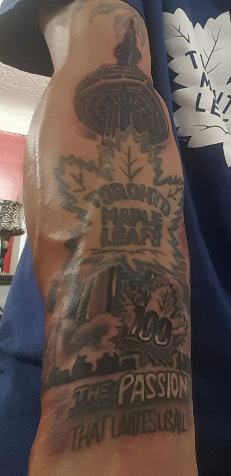 Rock31669's tweet photo. When the passion runs deep!! Bleed Blue #FansGoFurther  1st sitting down another to go!! GO LEAFS GO https://t.co/xK1C1iJs8M