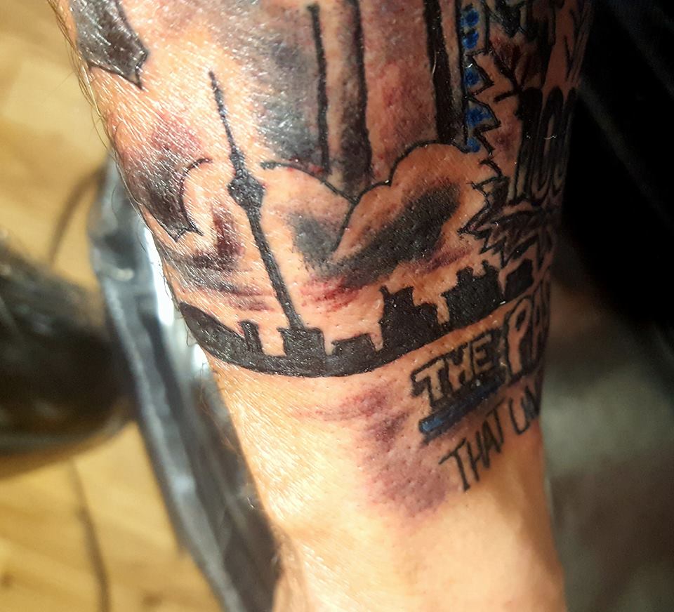 Rock31669's tweet photo. When the passion runs deep!! Bleed Blue #FansGoFurther  1st sitting down another to go!! GO LEAFS GO https://t.co/xK1C1iJs8M