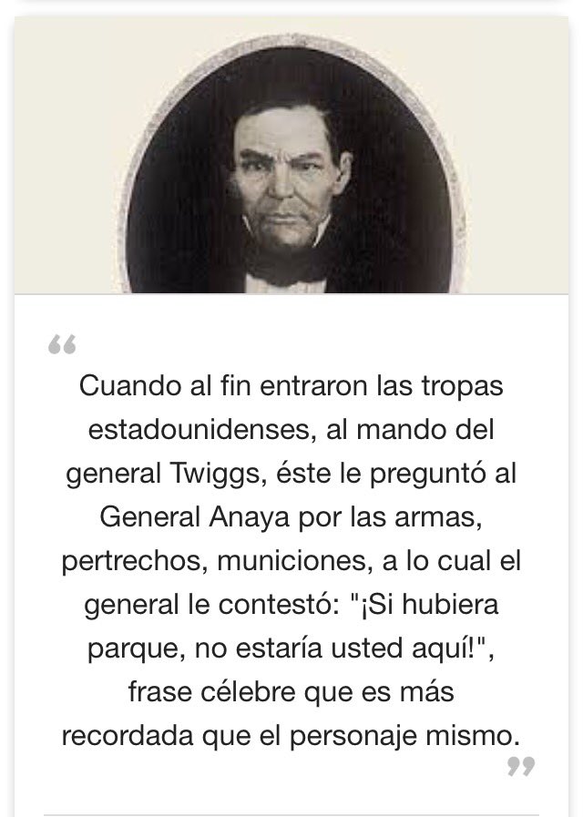 PromNuc's tweet photo. @mtaibo3 En mi caso recuerdo esta frase famosa del Gral. Anaya: https://t.co/HuA1J9CpaA