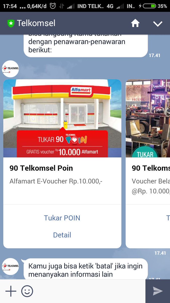 Hallo_sai's tweet photo. Sekarang tukar poin @Telkomsel sekarang gampang dengan #LewatChatBisa di sosmed udah bisa keren kan! https://t.co/op1ArZITZd