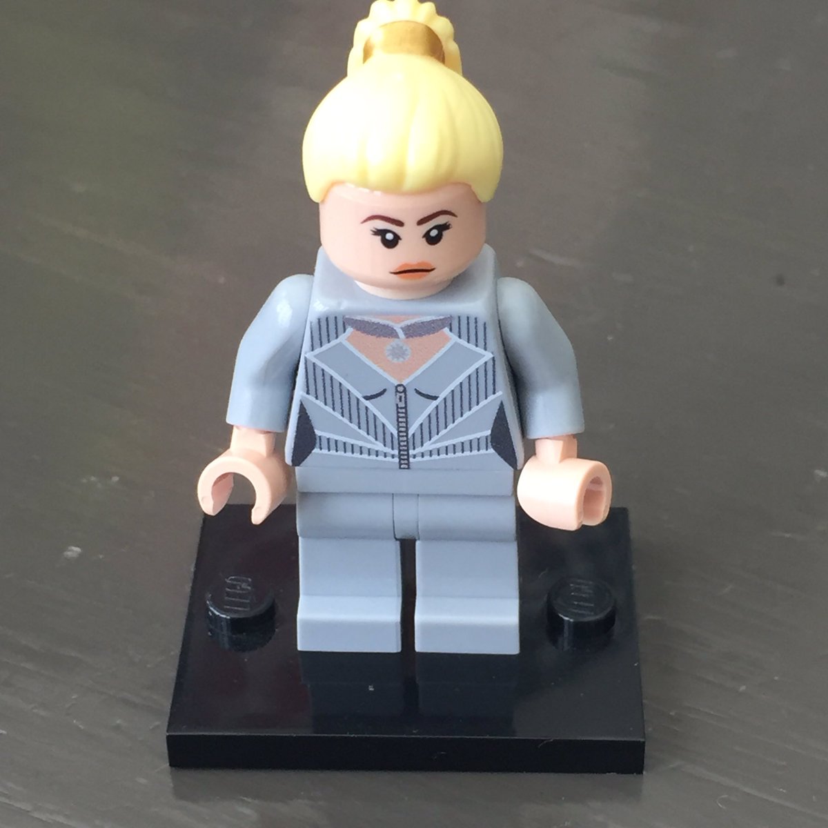 MsGlynisBarber's tweet photo. Look what @Slyquinn gave me!! I've finally got my hands on my little lego #soolin. Could this be the pinnacle of my career?? https://t.co/B8TnbDQA68