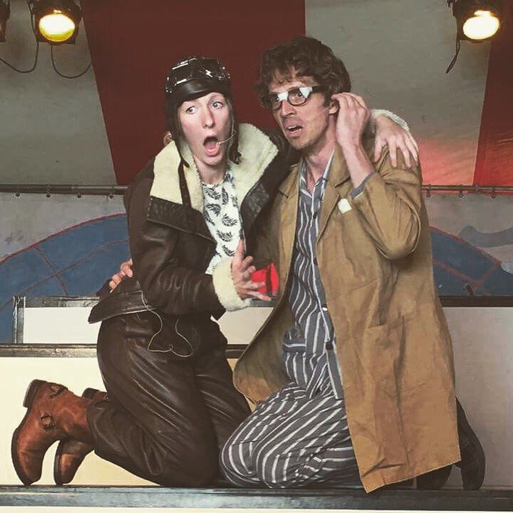 KoperenK's tweet photo. Wat wás het weer een feestje afgelopen zaterdag! #podiumwestland2017 #voorstellingIcarus #koperenkees #theater https://t.co/UMyoft6slo