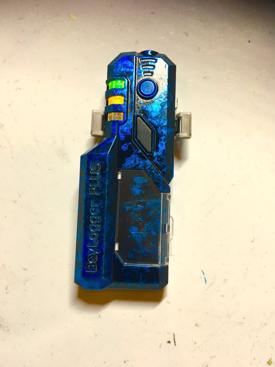 Uzivatel がわしょ ドラグーン Na Twitteru ベイロガープラスも塗装 こちらはラップ塗装でやってみた ベイブレードバースト