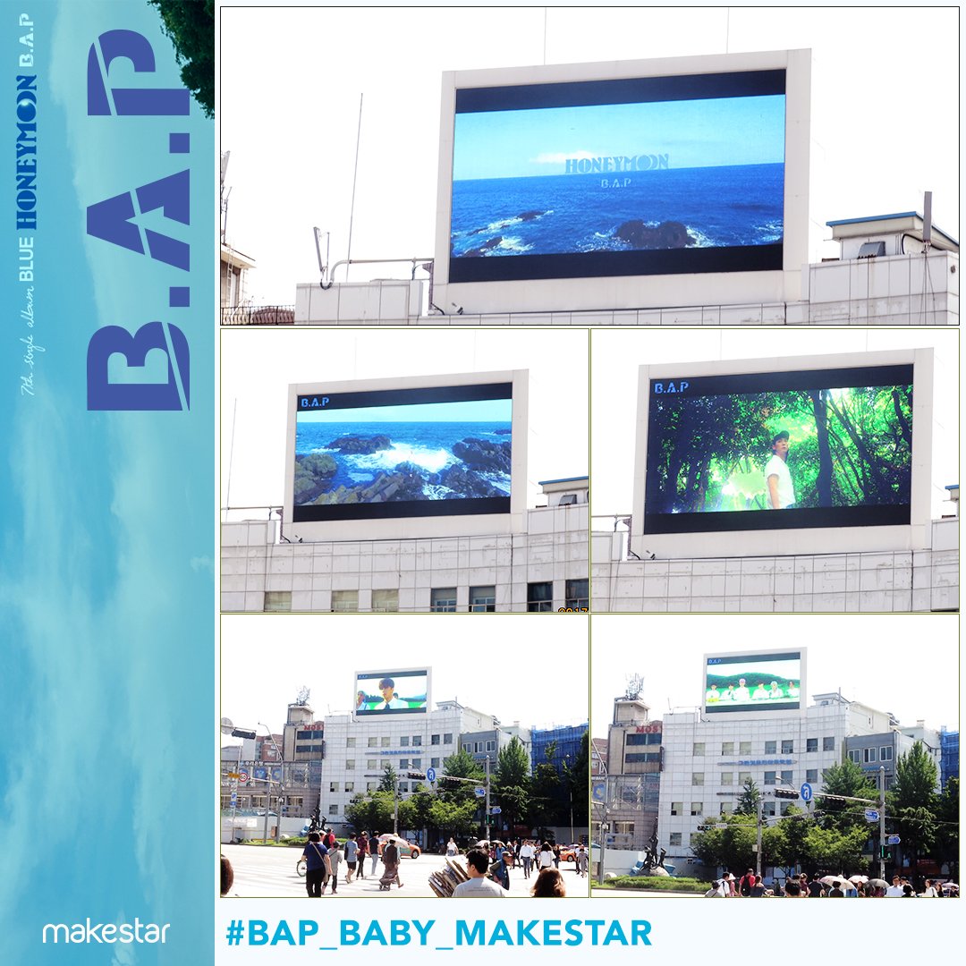Makestarcorp's tweet photo. 메이크스타도 다녀왔습니다!😘
📢신촌 #비에이피 옥외 광고 인증샷 이벤트📢
＃BAP's Outdoor Digital Billboard At Sinchon EVENT

#BAP_BABY_MAKESTAR

▶️https://t.co/A9p9UH7myB https://t.co/uXABJqiERV