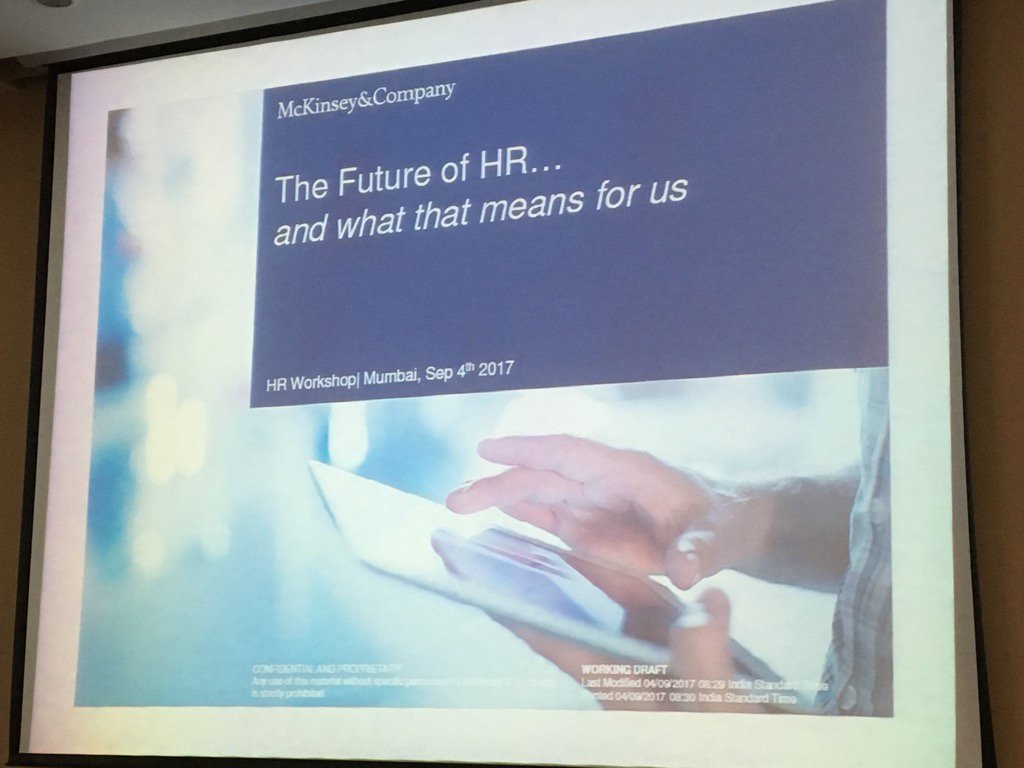 Cryptic_Tweeter's tweet photo. McKinsey at the @SunPharma_Live Global HR meet... @IndianYash @MallikaGalani @shweta_hr https://t.co/Uyl7aS3mPU