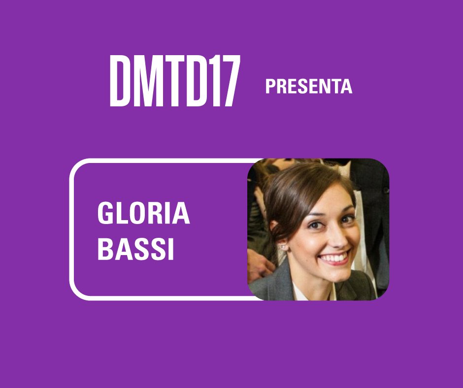 DMTD17's tweet photo. Conosciamo i relatori di #DMTD17
Oggi è il giorno di @gloria_bassi 
#DigitalMarketing #GoogleAdWords
https://t.co/AnxfgDQ3TQ https://t.co/Wl3bRLmdpO