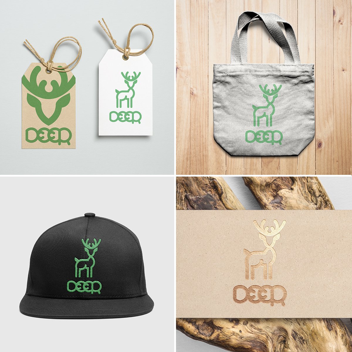 Kaiserinside's tweet photo. Deer Logo. Mockups. #logo #logos #logodesign #designthinking #design #GraphicDesign #Kaiserinside https://t.co/kH2mx9Ie9d