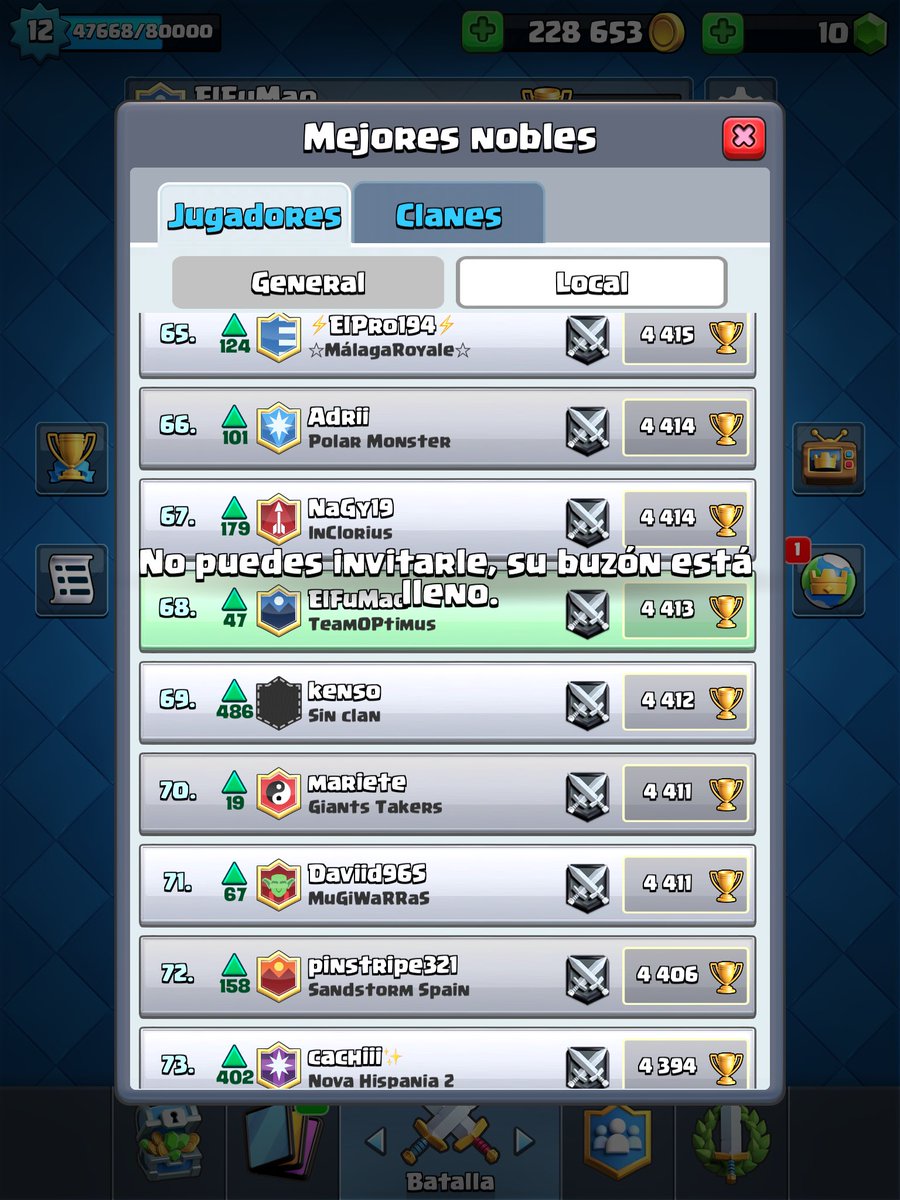 TeamOptimusCr's tweet photo. @ElFumaoCR subiendo puestos GG https://t.co/ut8zkCtf5l