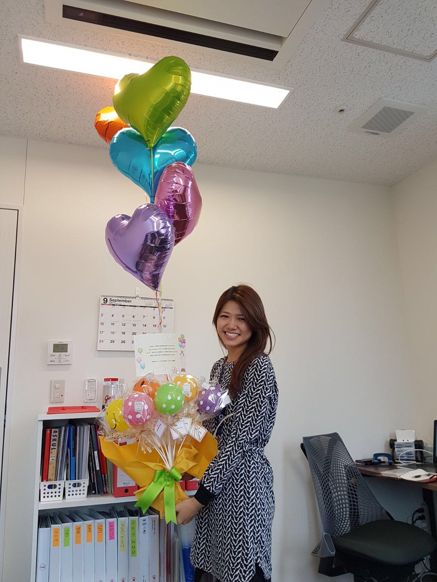 rafasperotto's tweet photo. KhayaGlobal: "Finally back...and some office -warming balloons for our team in Tokyo" 
- Volkie B. https://t.co/kPtS1mhRvj