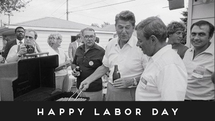 ReaganBattalion's tweet photo. Happy Labor Day! https://t.co/sAIOzA3uq7