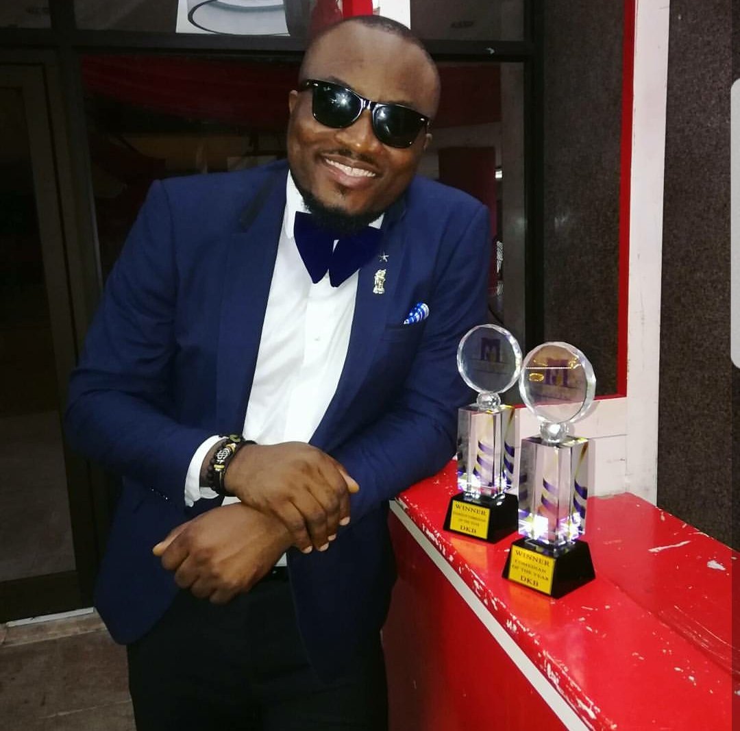 Nanakesse24's tweet photo. Happy belated birthday to Ghana's finest comedian @dkbghana and congrats on your awards. #BlessMonth #Nanakesse24 https://t.co/bVGL5z5pzR