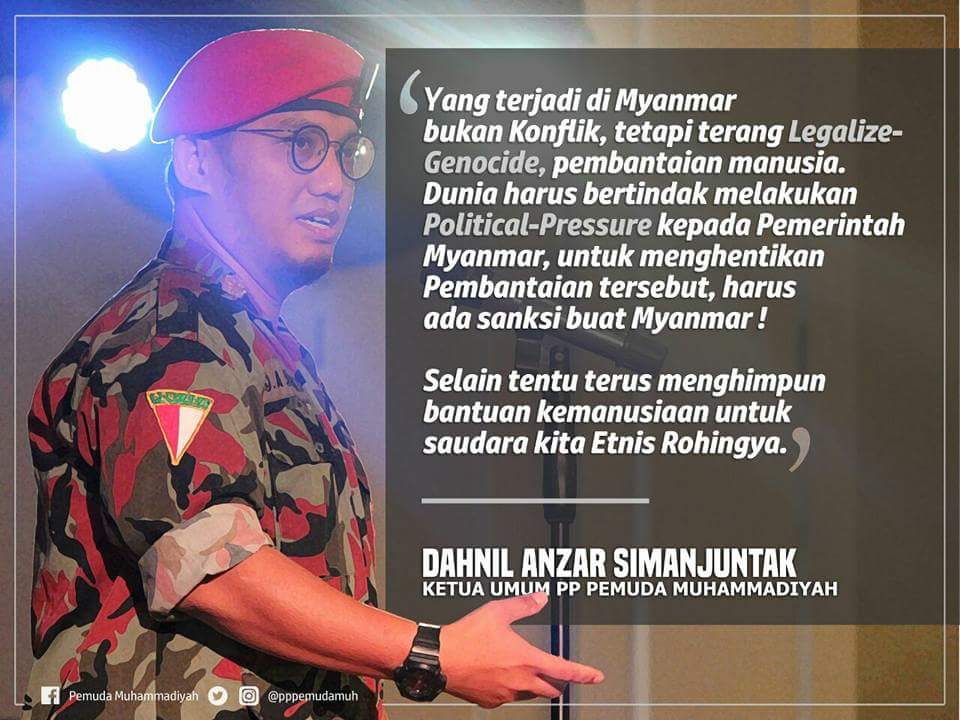 pcpmwsb's tweet photo. Live now @OfficialiNewsTV, bersama bang @Dahnilanzar Ketum @pppemudamuh.
#SaveRohingya https://t.co/MqIlAsrxFX