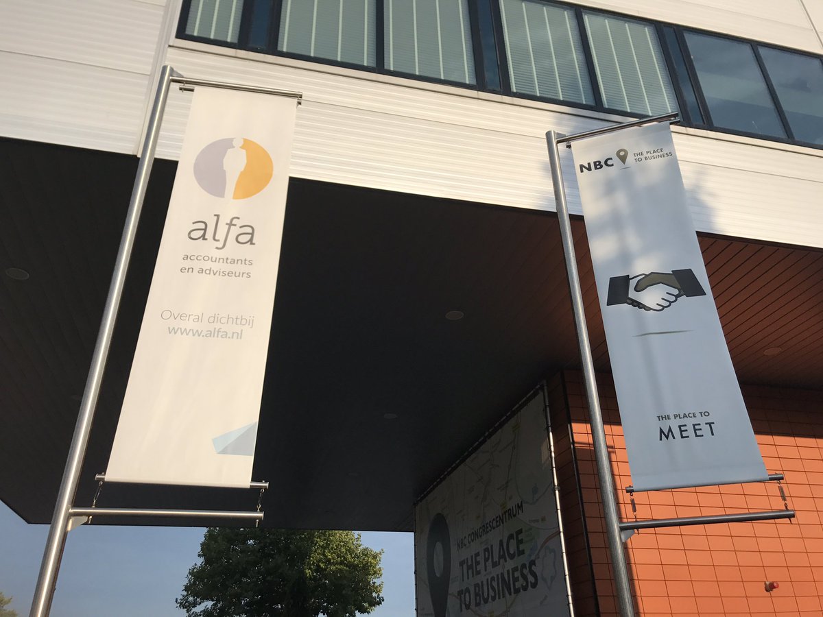 Gisteren hebben we met z'n allen een groot succes gemaakt van #RftR2017. Vandaag zijn we in Nieuwegein, voor de eerste #AlfaLeerdag.