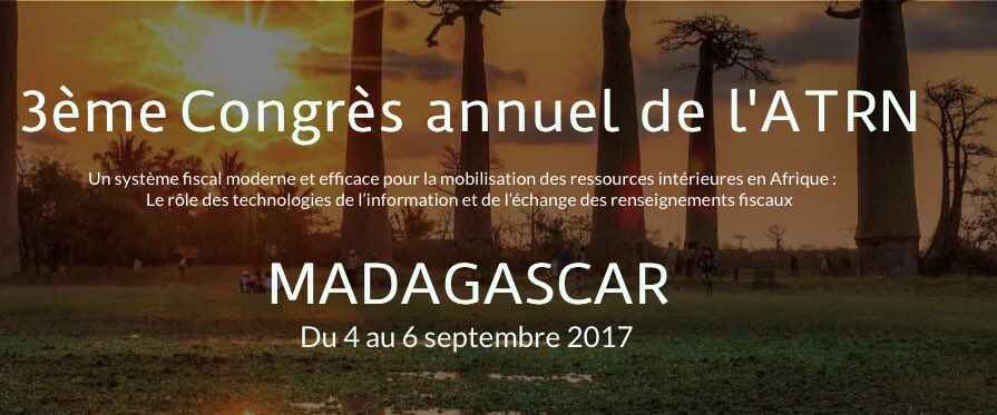 impotsMada's tweet photo. 3ème congrès annuel de l'#ATRN à #Madagascar #ATAF #fiscalité #dgi #inscae https://t.co/aXHIx3jpGc
